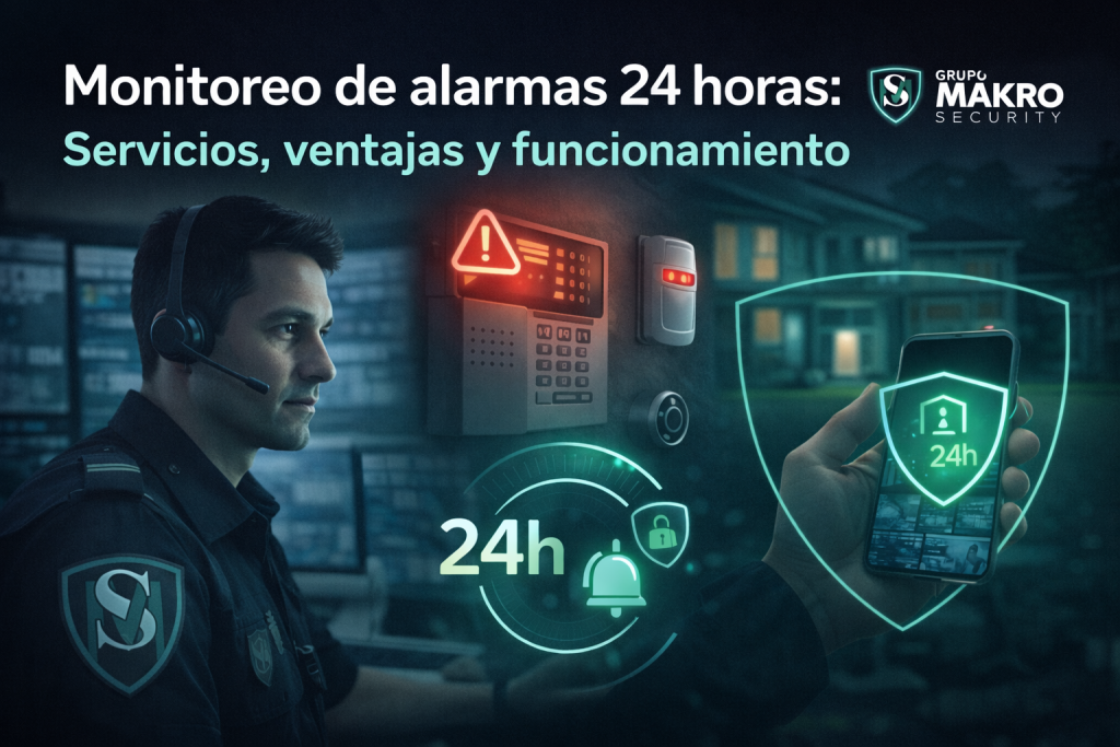 Monitoreo de alarmas 24 horas: Servicios, ventajas y funcionamiento